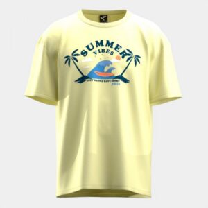 Футболка Joma SUMMER VIBES (желтая)