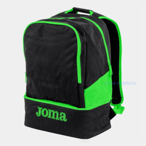 400234117 Рюкзак Joma ESTADIO III (черно-салатовый)