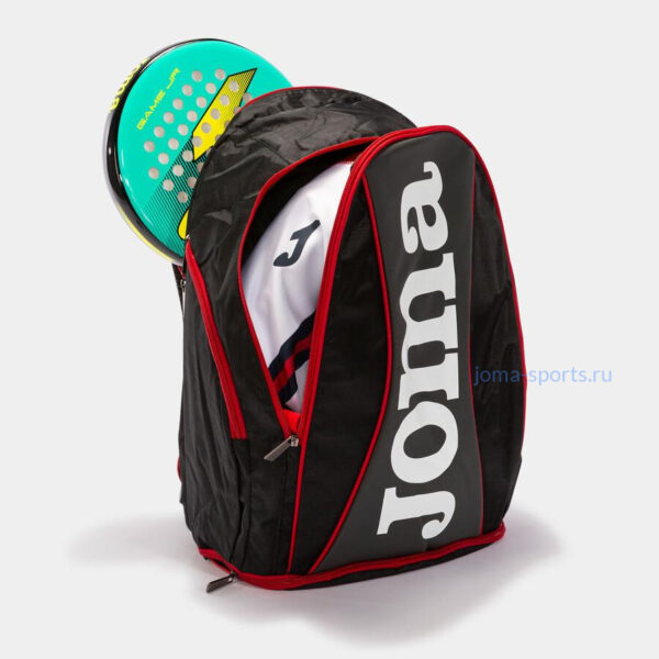 400925106_3 Рюкзак Joma MOCHILA OPEN (черно-красный)
