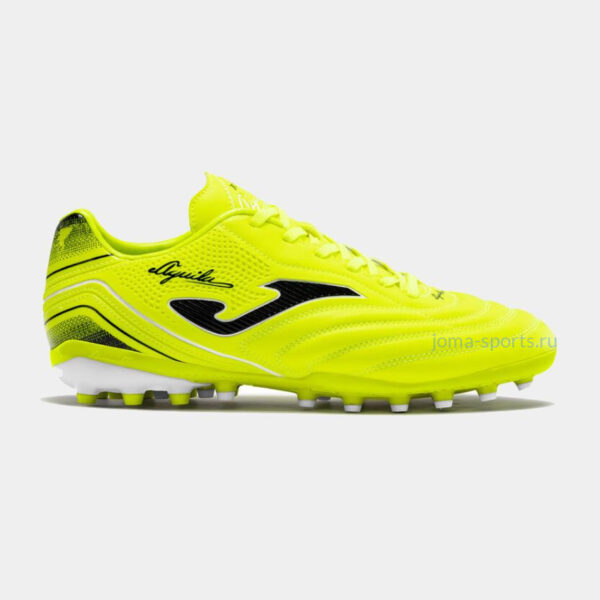 Футбольные бутсы Joma AGUILA AG (неоново-желтые)