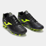 AGUS2501FG_2 Футбольные бутсы Joma AGUILA FG (черно-салатовые)