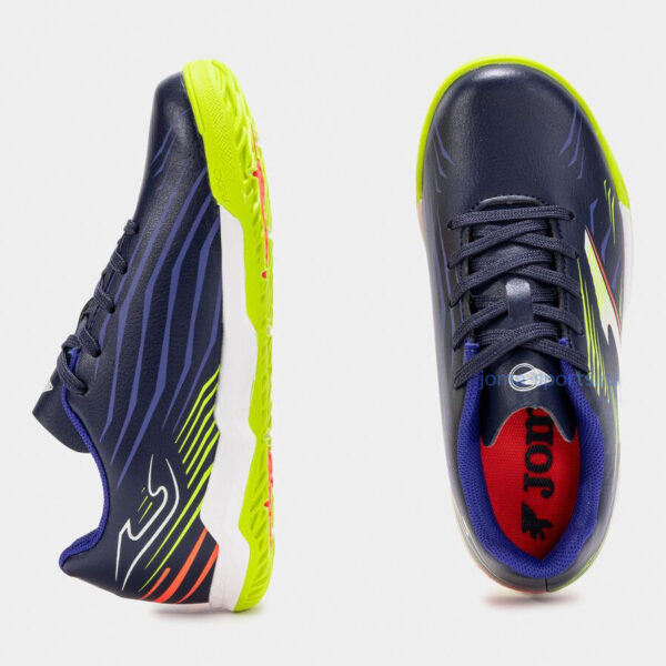 Футзалки Joma PROPULSION IN JR (сине-салатовые)