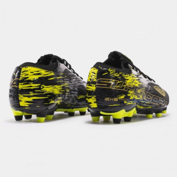 Футбольные бутсы Joma Supercopa FG (черно-желтые)