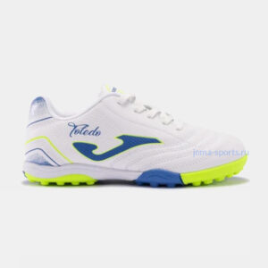 Сороконожки Joma TOLEDO TF (бело-синие)
