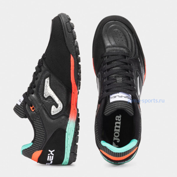Сороконожки Joma TOP FLEX TF (черные)