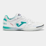 TOPW2502IN Футзалки Joma TOP FLEX IN (бело-бирюзовые)