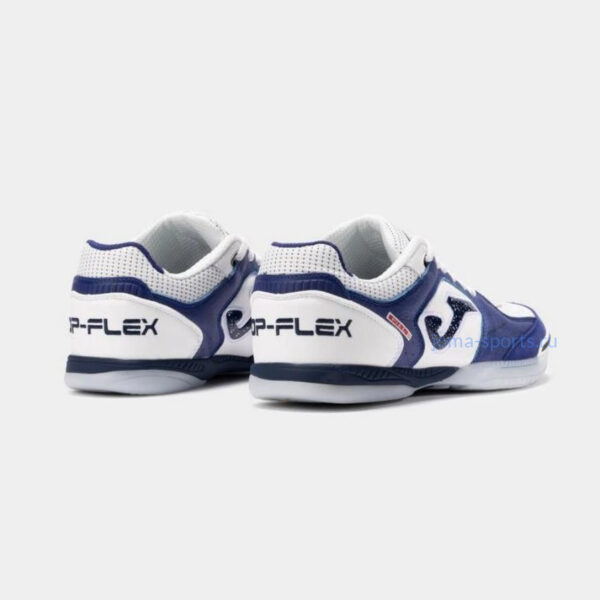 TOPW2534IN_3 Футзалки Joma TOP FLEX IN (бело-синие)