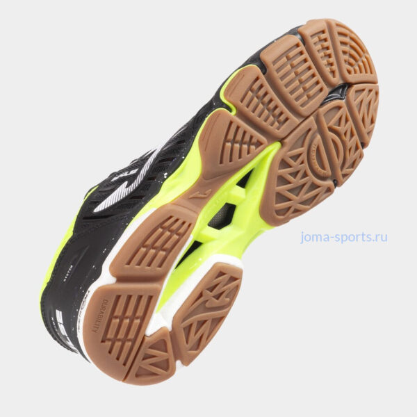 VIMPUS2401_4 Волейбольные кроссовки Joma SERIE IMPULSE (желто-черные)