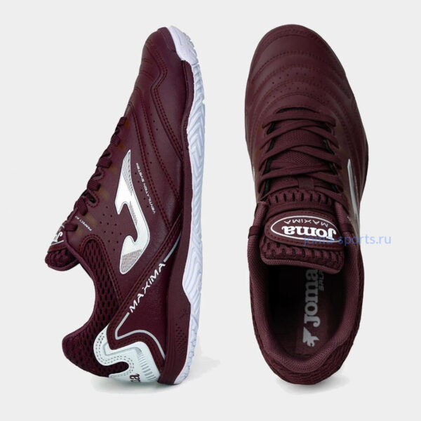 MAXW2520IN_2 Футзалки Joma MAXIMA IN (бордовые)
