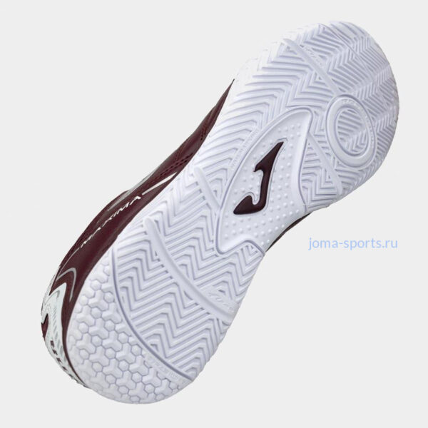 MAXW2520IN_3 Футзалки Joma MAXIMA IN (бордовые)