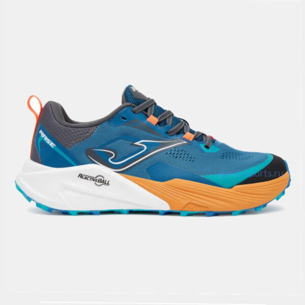 Кроссовки Joma Трейл SERIE RASE (сине-оранжевые)