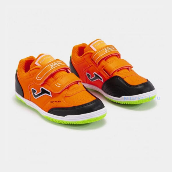 Футзалки Joma TOP FLEX JR IN (оранжевые)