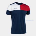 103084336 Футболка Joma Crew V (темно-синяя)