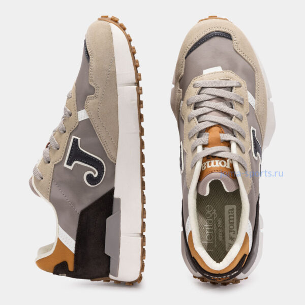 Кроссовки Joma SERIE C.1992 (серо-бежевые)