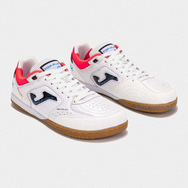 FOTOPW2502IN_2 Футзалки Joma TOP FLEX IN (foot-shape) (белые)