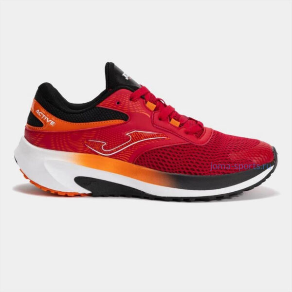 RACTIW2506 Кроссовки беговые Joma ACTIVE (красные)