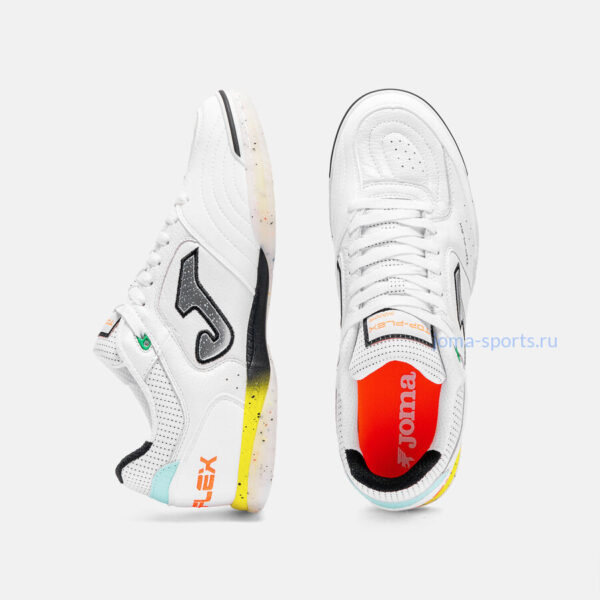 Футзалки Joma TOP FLEX IN (белые)