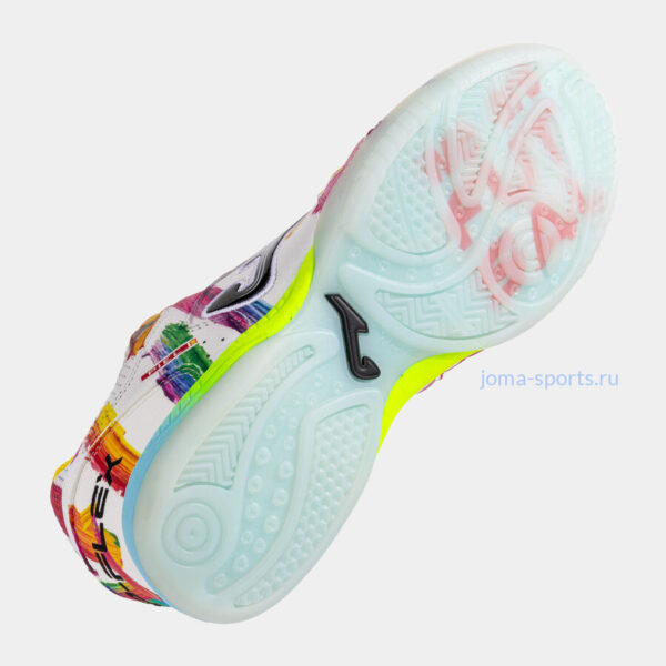 TOPS2676IN_5 Футзалки Joma TOP FLEX IN (белые)