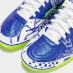Футзалки Joma TOP FLEX IN (салатово-синие)