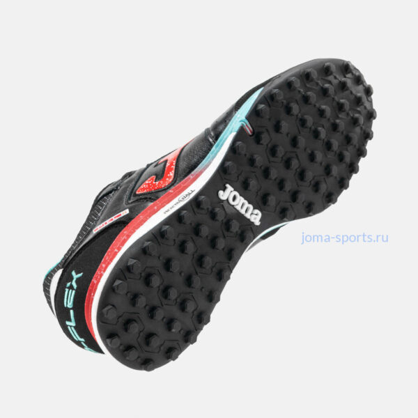 TORS2601TF_5 Сороконожки Joma TOP FLEX REBOUND TF (черные)