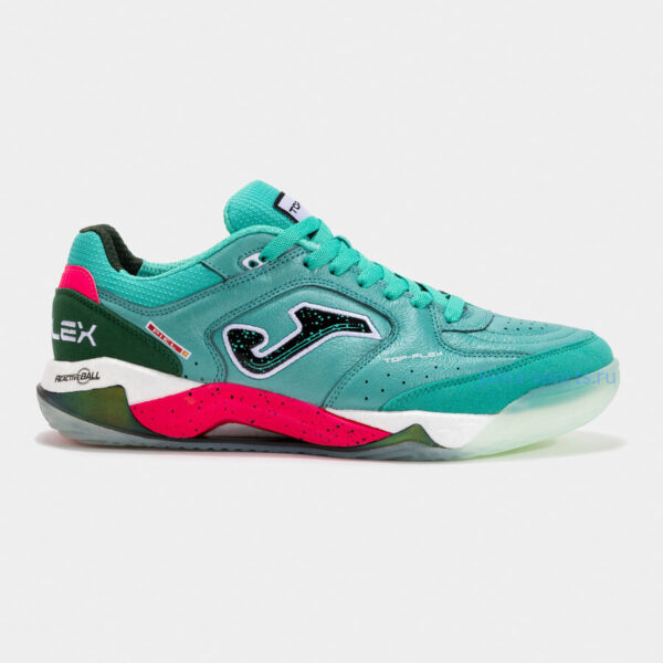 TOUW2515IN Футзалки Joma TOP FLEX PLUS IN (бирюзовые)