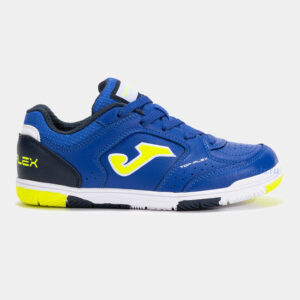 TPJW2505IN Футзалки Joma TOP FLEX IN JR (синие-салатовые)
