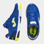 Футзалки Joma TOP FLEX IN JR (синие-салатовые)