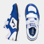 TPJW2532INV_3 Футзалки Joma TOP FLEX IN JR (бело-синие)