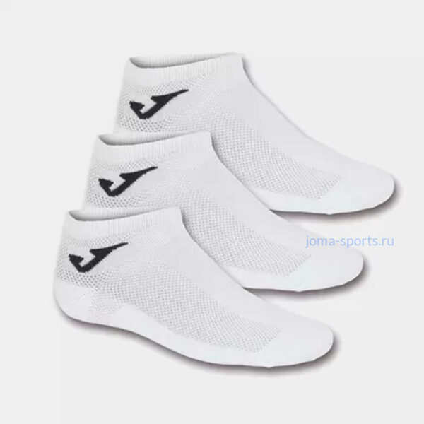 400781200 Носки Joma SPORT SOCKS Набор 3 пары (белые)