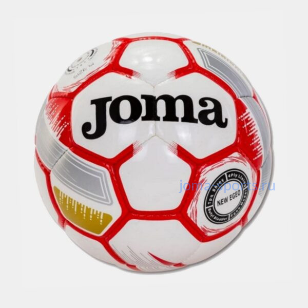 Футбольный мяч Joma Egeo (бело-красный)
