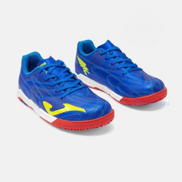 EVJS2605IN_1 Футзалки детские Joma EVOLUTION JR IN (синие)