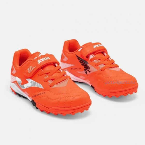 POJS2606TFV_1 Сороконожки детские Joma POWERFUL JR TF (оранжевые)