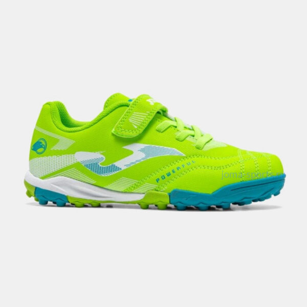 Сороконожки детские Joma POWERFUL JR TF (зеленые)