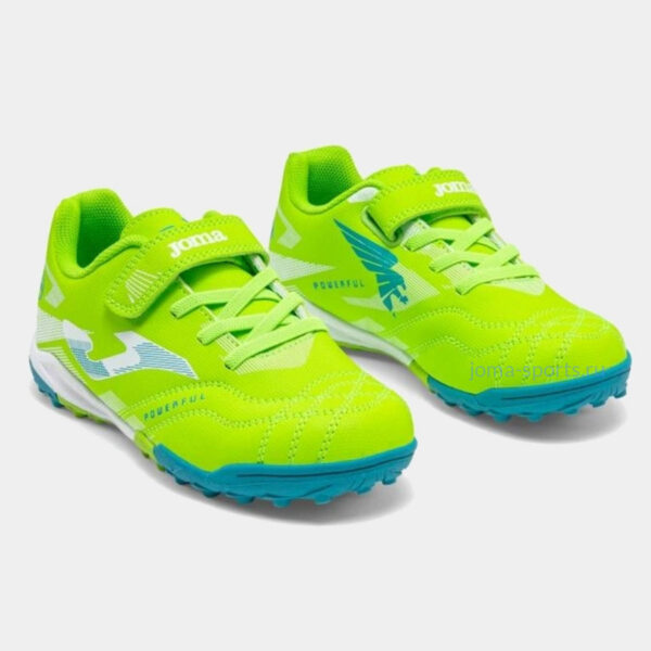 Сороконожки детские Joma POWERFUL JR TF (зеленые)
