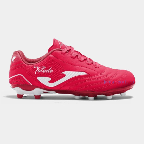 Бутсы детские Joma TOLEDO FG (красные)