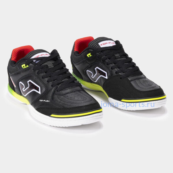 Футзалки Joma TOP FLEX IN (черные)