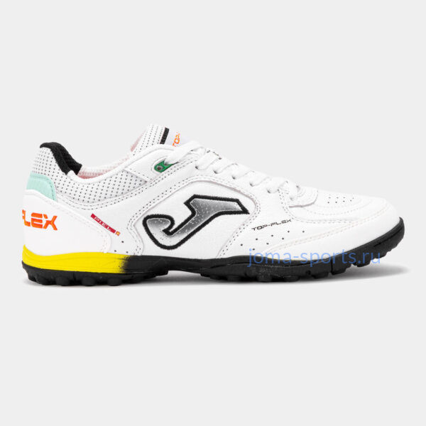 Сороконожки Joma TOP FLEX TF (бело-черные)