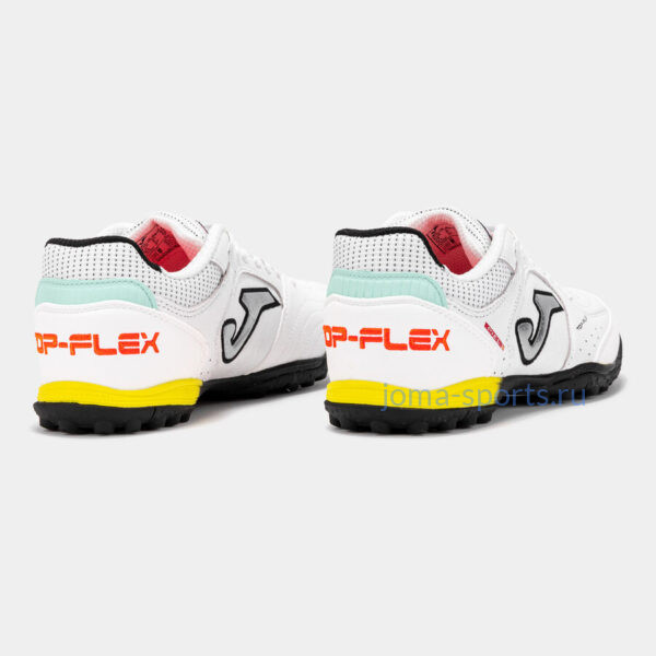 Сороконожки Joma TOP FLEX TF (бело-черные)