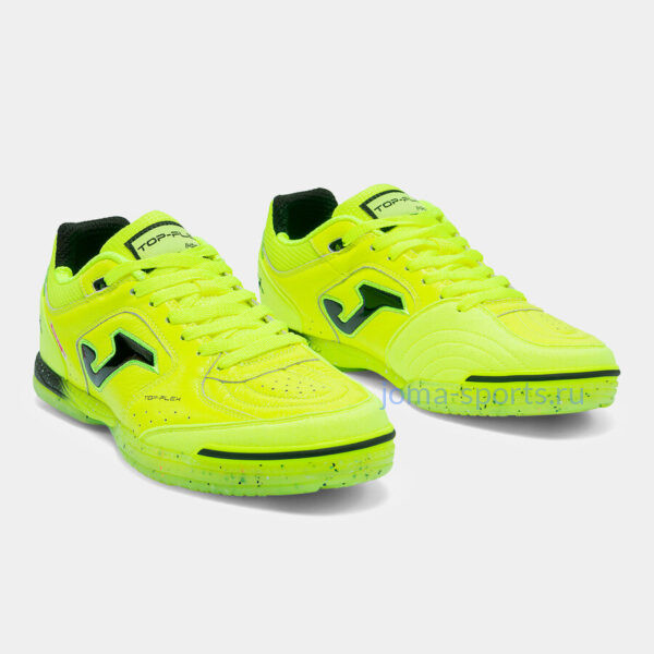 TOPS2609IN_2 Футзалки Joma TOP FLEX IN (салатовые)