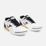 TOPS2632IN_2 Футзалки Joma TOP FLEX IN (бело-оранжевые)
